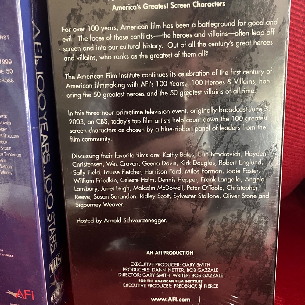3 AFI VHS - Picture 7 of 7